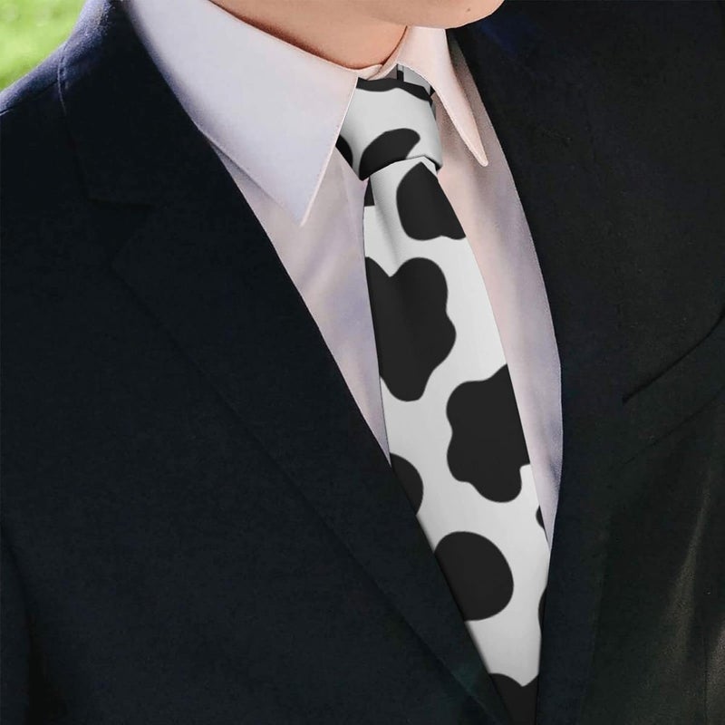 Yilad Tie for Men and Boy Novelty Fun Full Print Men's Necktie Skinny Fashion Narrow Wide - Image 3